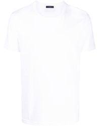 Fay - Logo-patch Cotton T-shirt - Lyst