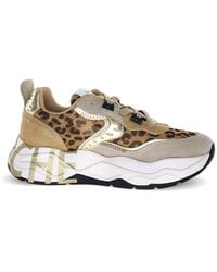 Voile Blanche - Club105 Leopard-Print Sneakers - Lyst