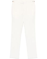 Gabriela Hearst - Cotton Straight-Leg Trousers - Lyst