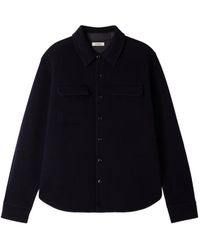 Sandro - Boiled Wool Overshirt - Lyst