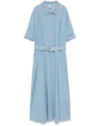 DKNY - Dropped Waist Button - Lyst