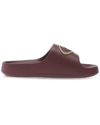 adidas - Adilette 00S Logo-Patch Slides - Lyst