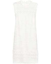 Ermanno Scervino - Open-knit Mini Dress - Lyst