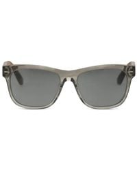 Brunello Cucinelli - Tortoiseshell-Effect Rectangle-Frame Sunglasses - Lyst