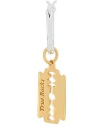 True Rocks - Razor Hoop Earring - Lyst