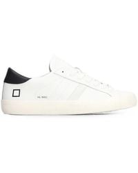 Date - Hill Low Leather Sneakers - Lyst