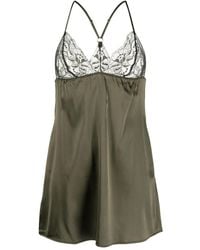 Fleur Of England - Ingrid Silk Babydoll - Lyst