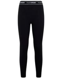 Philipp Plein - Logo Elastic Leggings - Lyst