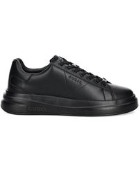 Guess - Elba Embossed-Logo Platform Sneakers - Lyst