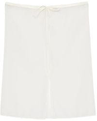 DUNST - Drawstring Midi Skirt - Lyst