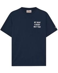 MC2 Saint Barth - Slogan-Print T-Shirt - Lyst