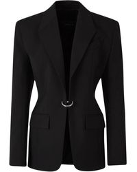 Mugler - Single-Breasted Piercing - Lyst