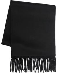 The Dynamis Studio - Fringed Wool Scarf - Lyst