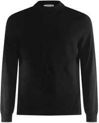 Zanone - Mock-Neck Long-Sleeve Sweater - Lyst