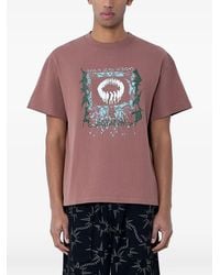 Brain Dead - Graphic-Print Crew-Neck T-Shirt - Lyst