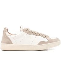 Elia Maurizi - Gilda Leather-Panel Sneakers - Lyst