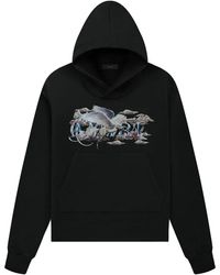 Amiri - Graphic Print Hoodie - Lyst