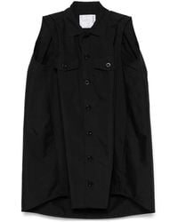 Sacai - Sleeveless Mini Dress - Lyst