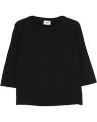 Weekend by Maxmara - Multia Boat-Neck Three-Quarter-Sleeve T-Shirt - Lyst