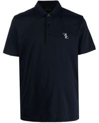 Billionaire - Logo-print Cotton Polo Shirt - Lyst