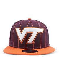 KTZ - 9Fifty Virginia Tech Hokies Vintage E1 Snapback Cap - Lyst