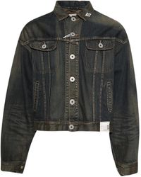 Maison Mihara Yasuhiro - Both Sides Front Denim Jacket - Lyst