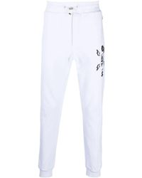 Philipp Plein - Hexagon Tapered Track Pants - Lyst