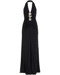 Cinq À Sept - Kessan Floral-Embellished Maxi Dress - Lyst