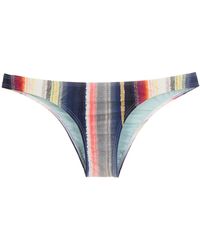 Lygia & Nanny - Poipu Stripe-Print Bikini Bottoms - Lyst