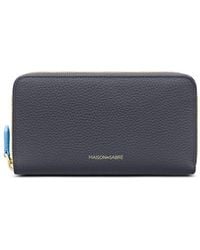 Maison De Sabre - Zip-Fastening Leather Long Wallet - Lyst