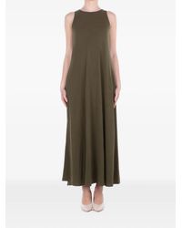 Max Mara - Elasticated-Underbust Jersey Maxi Dress - Lyst