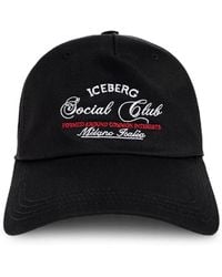 Iceberg - Logo-Embroidered Baseball Cap - Lyst