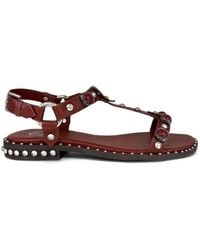 Ash - Flache Podium Sandalen Mit T-Riemen - Lyst