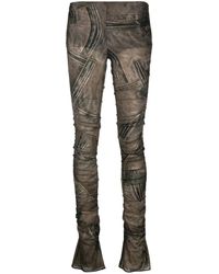 Blumarine - Tief Sitzende Straight-Leg-Hose - Lyst