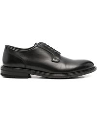 JOHN HARRISON - Lace-Up Leather Derby Shoes - Lyst