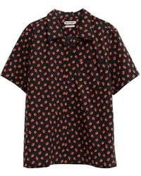 JW Anderson - Strawberry-Print Short-Sleeve Shirt - Lyst