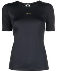 Versace - T-Shirt mit rundem Ausschnitt - Lyst