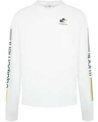 CASABLANCA - Graphic-Print Long-Sleeve T-Shirt - Lyst