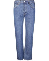 Levi's - 501 Straight Jeans Met Knopen - Lyst