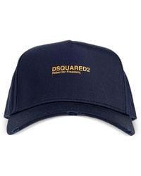 DSquared² - Rebels Logo-Print Baseball Cap - Lyst