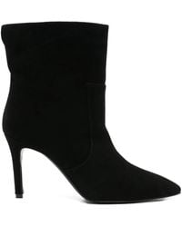 Via Roma 15 - 80 Mm Stiletto Laarzen Met Puntige Neus - Lyst