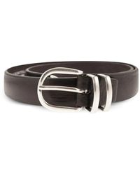 Alberto Luti - Smooth-Buckle Belt - Lyst