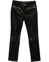 Cynthia Rowley - Lola Leather Trosuers - Lyst