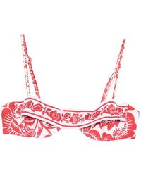 FARM Rio - Underwire Floral-Print Bikini Top - Lyst