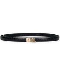 ERL - Croc-Effect Logo-Buckle Belt - Lyst
