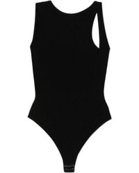 A.M.G - Ribbed Bodysuit - Lyst