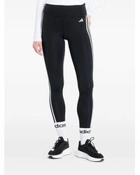adidas - Essentials 3-Stripes High-Waisted 7/8 Leggings - Lyst