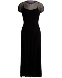 Ralph Lauren Collection - Kleid mit Falten - Lyst