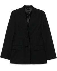 TOTEME - Wool Single-Breasted Jacket - Lyst