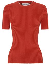 Anna Quan - Bebe Ribbed-Knit Top - Lyst